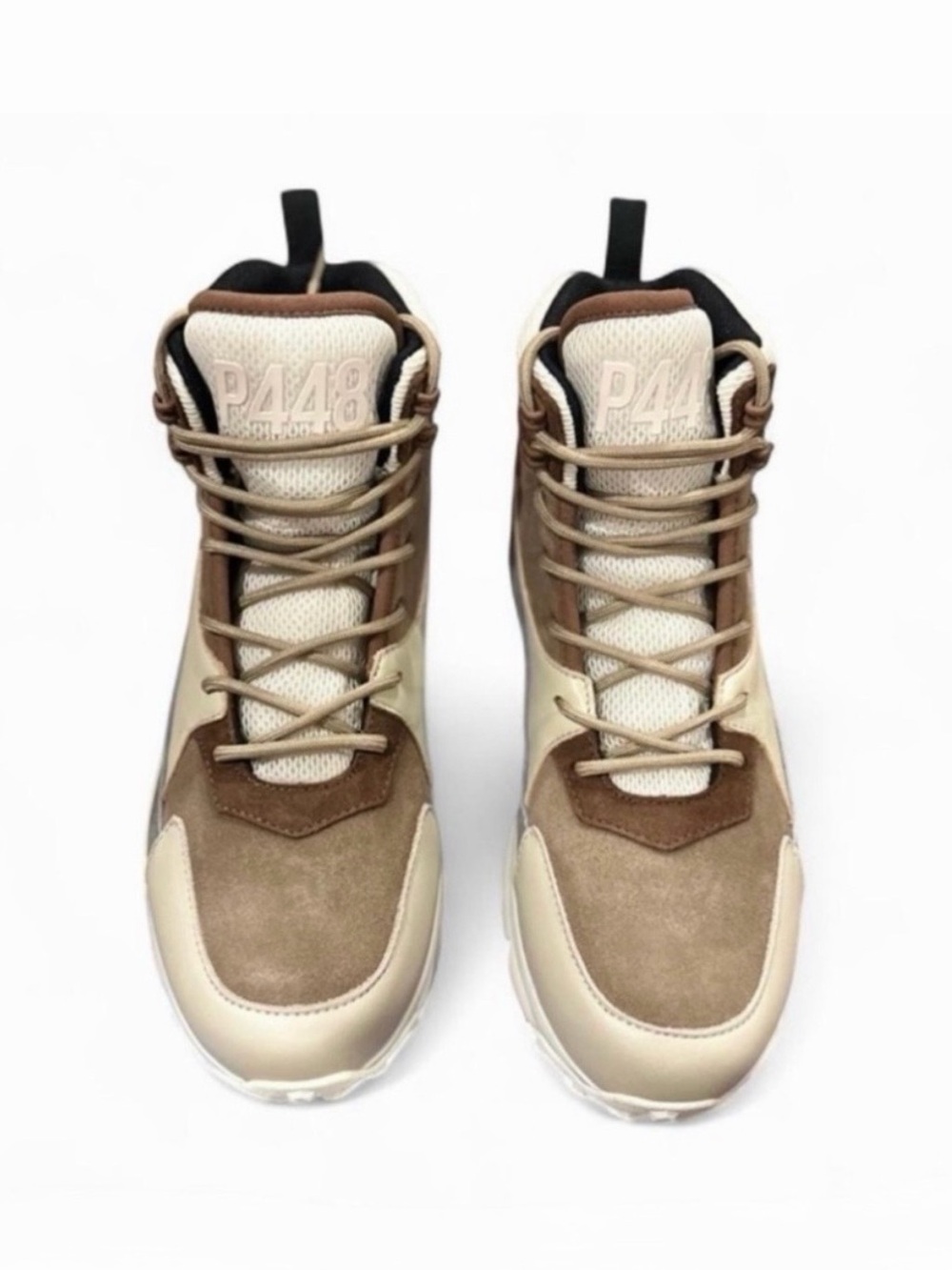 P448 High Lace-up Hiking Sneakers Size EU 42/ US 9-9.5 Men’s (NWT)